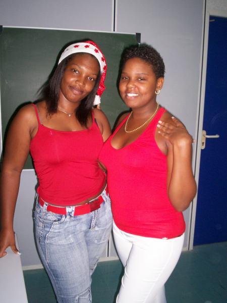Sandrine et moi
